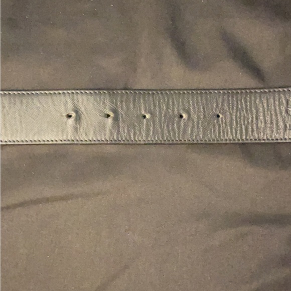 Light Blue/Black MCM Claus M Reversible Belt 1.75” in Visetos - Picture 8 of 8